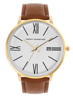 French Connection - Men Heritage White Dial Analog Watch FCN00048C (M)