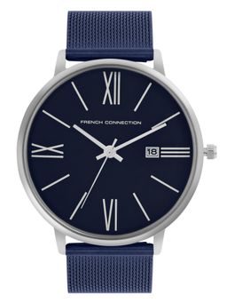 French Connection - Men Heritage Navy Blue Dial Analog Watch FCN00048E (M)
