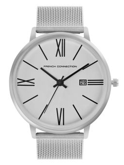 French Connection - Men Heritage White Dial Analog Watch FCN00048G (M)