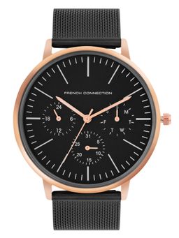 French Connection - Men Mario Black Dial Analog Watch FCN00051E (M)