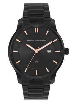 French Connection - Men Earl Black Dial Analog Watch FCN00057D (M)