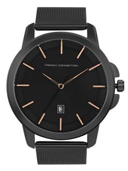 French Connection - Men Steward Black Dial Analog Watch FCN00058E (M)