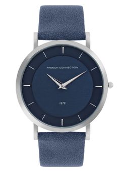 French Connection - Men Alpha Navy Blue Dial Analog Watch FCN00062C (M)