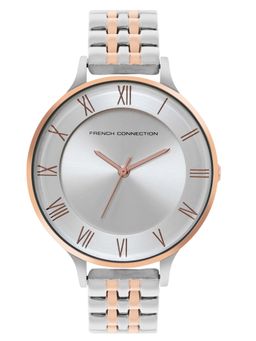 French Connection - Women Amour Silver Dial Analog Watch FCN00075F (M)