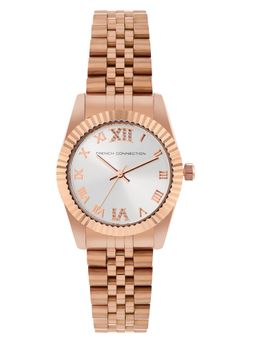 French Connection - Women Euphoria Silver Dial Analog Watch FCN00077A (M)