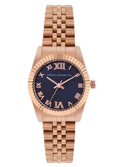 French Connection - Women Euphoria Navy Blue Dial Analog Watch FCN00077D (M)