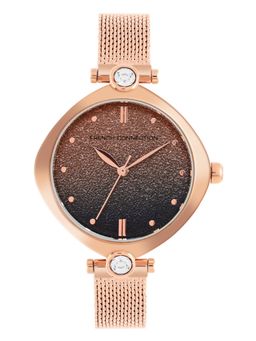 French Connection - Women Sheen Multi Color Shimmer Dial Analog Watch FCP45RGM (M)
