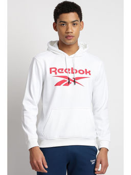 Reebok - Men White Hoodie