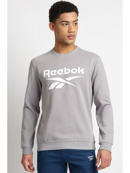 Reebok - Men Grey Sweatshirt