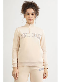 Reebok - Women Beige Sweatshirt