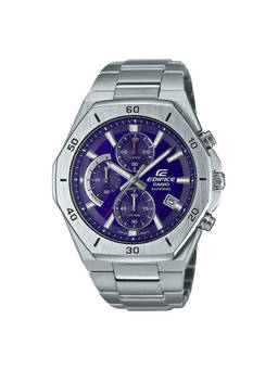 Casio - Edifice EFB-680D-2BVUDF Blue Analog Dial Silver Stainless Steel Band Men'S Watch Ex551