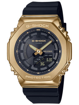 Casio - G1282 G-Shock Metal Covered GM-S2100GB-1ADR Analog-Digital Watch - for Women