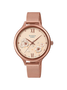 Casio - SH277 Sheen SHE-4551PGM-4AUDF Analog Watch - for Women