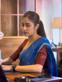 Dressfolk - Handwoven Zari Buta Linen Saree without blouse