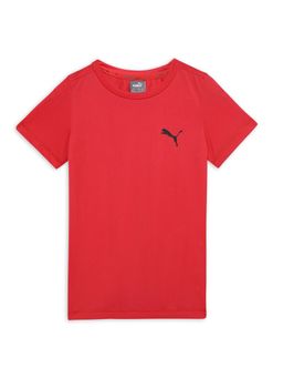 Puma - ACTIVE Small Logo B Boys Red T-Shirt