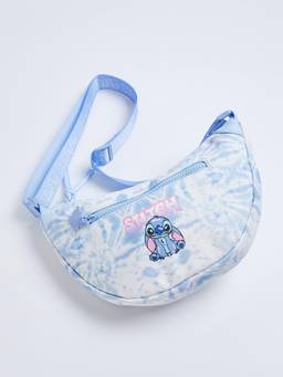 max - Boys Blue Solid/Plain Polyester 3 Compartments Sling Bag