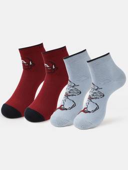 Jockey - M800 Kids Marvel Avengers Cotton Ankle Socks-Multi-Color