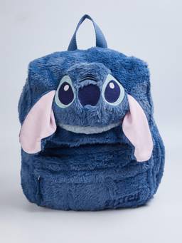 max - Girls Blue Solid/Plain Polyester 3 Compartments Backpack