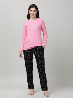 mackly - Womens Solid Nightsuit (Set of 2)