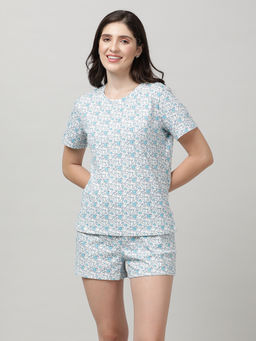 mackly - Womens Printed Nightsuit (Set of 2)