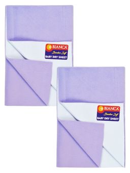 BIANCA - Waterproof Breathable Anti Bacterial Mattress Protector Lavender