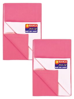 BIANCA - Waterproof Breathable Anti Bacterial Mattress Protector Pink