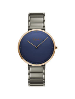 Obaku - Klip Pacific Analog Blue Round Dial Men Watch - V258GXDLSJ