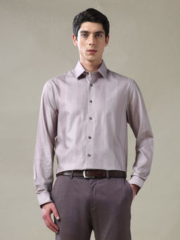 Arrow - Men's Purple Tailored Fit 1851 Shirt