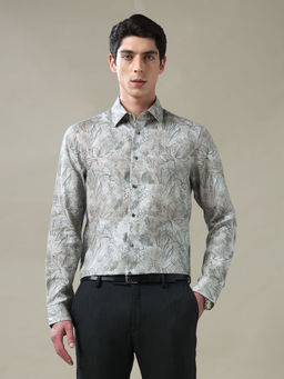 Arrow - Men's Green Tailored Fit 1851 Shirt