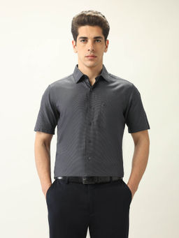 Arrow - Men's Grey Liberty Classic Regular Fit Ceremonial Shirt