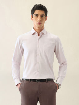 Arrow - Men's Pink Pure Cotton Ceremonial Slim Fit Shirt