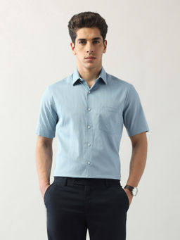 Arrow - Men's Green All Over Printed Liberty Classic Regular Fit Shirt