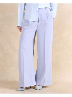 RAREISM - Erica Blue Wide Ankle Length Trouser