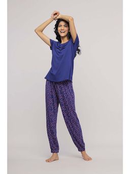 NeceSera - Purple Round Neck Top