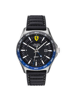Scuderia Ferrari - PILOTA EVO Quartz Black Round Dial Men's Watch - 0830775