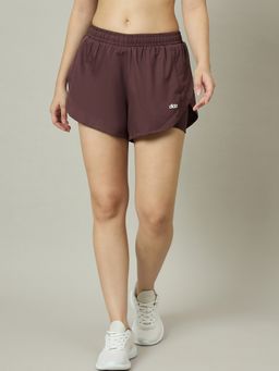 Dida - Brown Women Sports Shorts