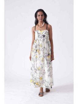 Mala Singh - White Marbella Dress