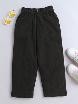 AWW HUNNIE - Green Corduroy Trouser
