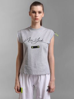 Kazo - Grey New York T-Shirt