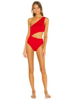 BEACH RIOT - Celine One Piece Red