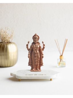 Marbleous - Mandir Tray For Lord Rama / Shree Ram Bhagwan