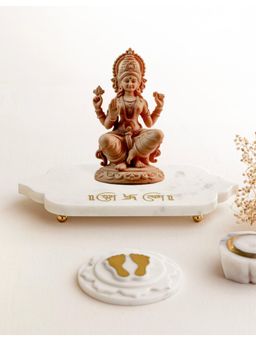 Marbleous - Marble Mandir Shubh Labh Tray