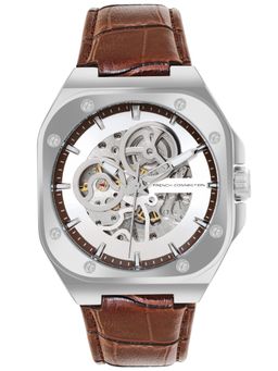 French Connection - White Dial Automatic Watch (Fca14Brl) (M)
