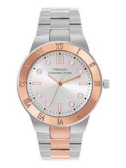 French Connection - Silver Dial Analog Watch (FCB7RTM) (M)