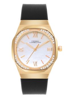 French Connection - White Dial Analog Watch (FCH002BL) (M)