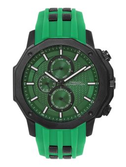 French Connection - Green Dial Multifunction Watch (FCH15NL) (M)