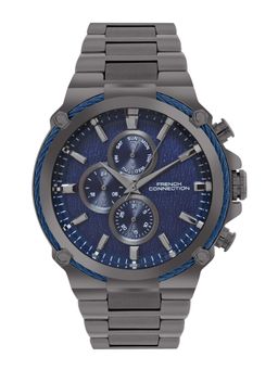 French Connection - Blue Dial Multifunction Watch (Fch18Gnm) (M)