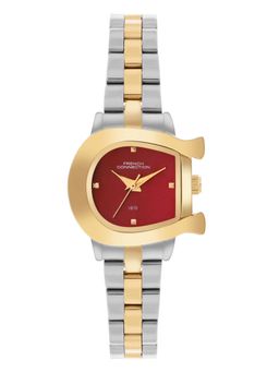 French Connection - Maroon Dial Analog Watch (FCH19TM) (M)