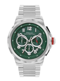 French Connection - Green Dial Chronograph Date Watch (Fcm04Nsm) (M)