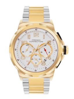 French Connection - White Dial Chronograph Date Watch (Fcm04Tm) (M)